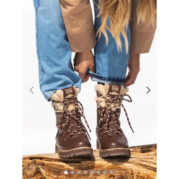 Roxy Warm Faux Fur Boots size 7.5" - Picture 9 of 9